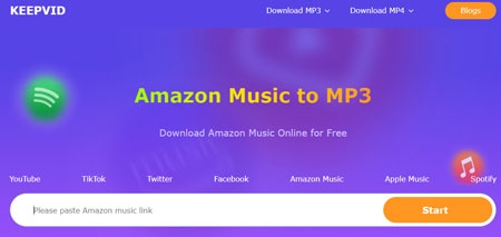 Descargue MP3 de Amazon Music a través de Online Music Converter