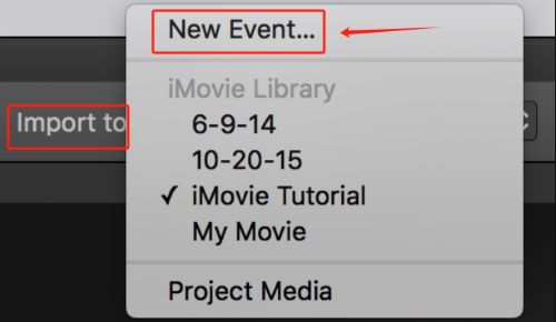Grabar vertical en Mac a través de iMovie