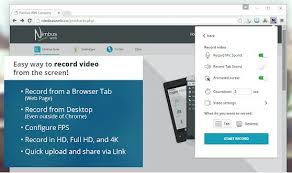Grabador en línea Nimbus para grabar audio