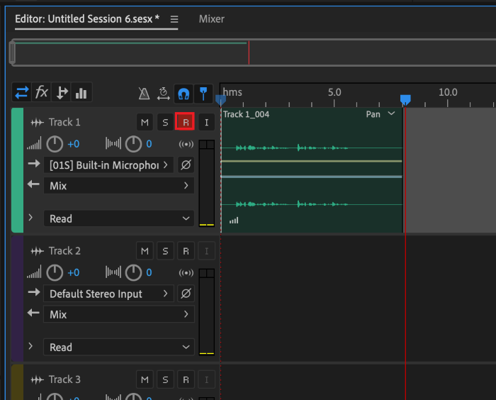 Grabadora Adobe Audition Mps para Windows 10