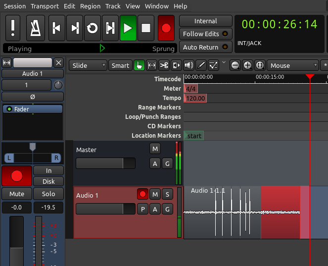 Herramienta de grabación de audio Ardor para Mac