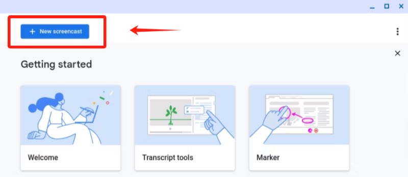 Cómo grabar la pantalla en Chromebook con Screencast