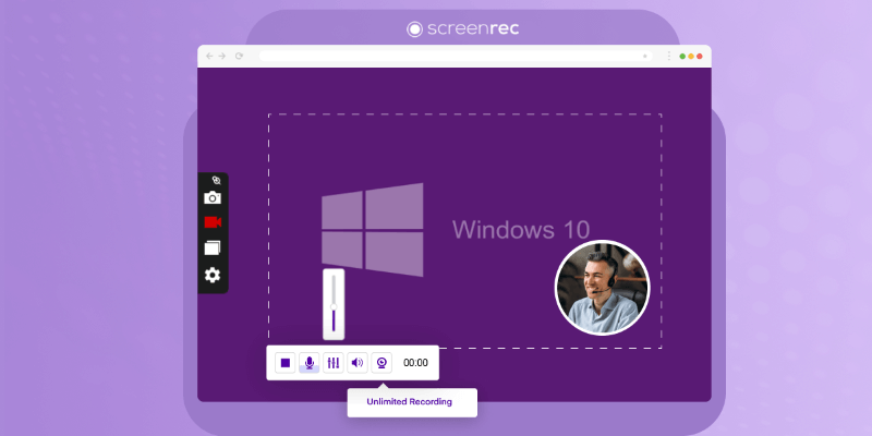 ScreenRec para PC sin marca de agua