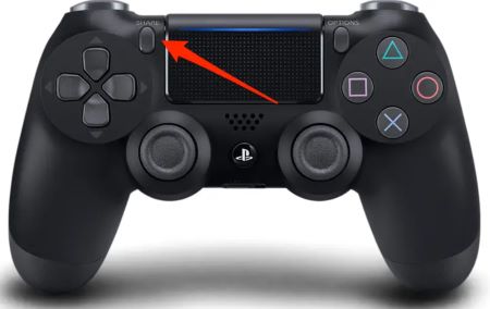 Cómo hacer una captura de pantalla en PS4 mediante el botón Compartir