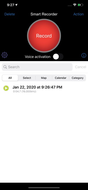 Grabar transmisión de audio en Android