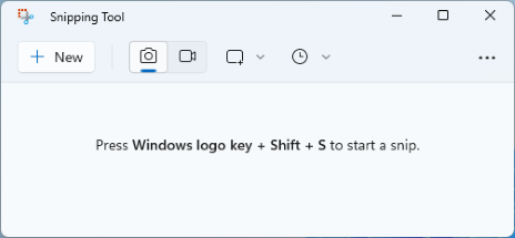Grabar pantalla en Windows 11 usando la herramienta Snip
