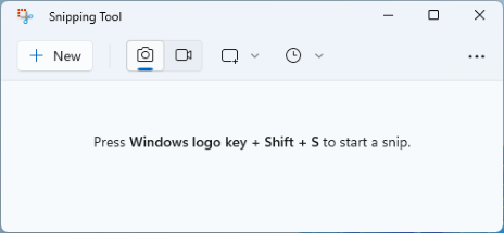 Grabación de pantalla en Windows 10 usando la herramienta de recorte