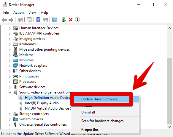 Actualización de controladores de audio para resolver el problema de sonido de Discord