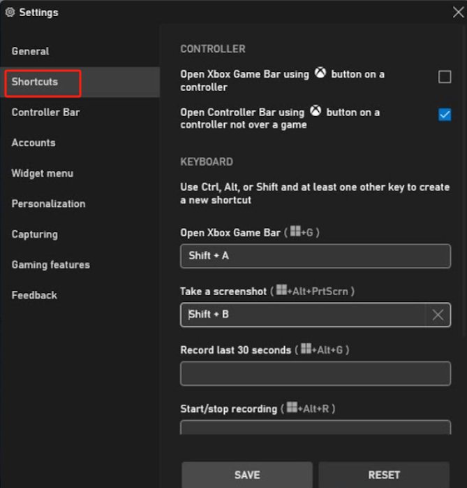 Grabe los últimos 30 segundos en la PC usando la barra de juegos de Xbox