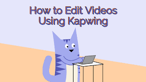 Usando Kapwing para voltear un video en la computadora