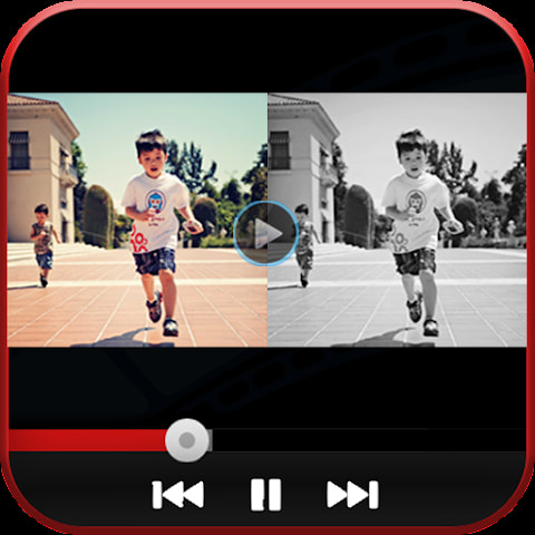 Aplicación de video de pantalla dividida en Android: fusión de video, lado a lado