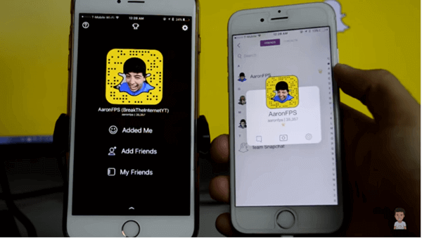 Aprende a usar Facetime en Snapchat
