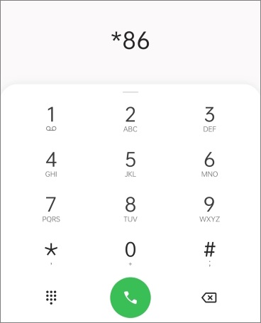 Recupere mensajes de texto eliminados en Moto G Stylus comunicándose con el operador de red móvil