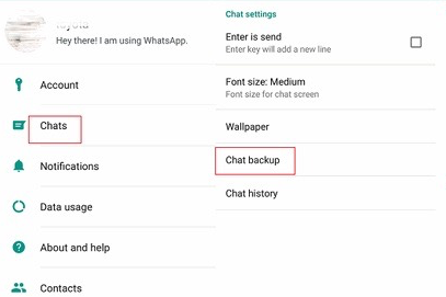 Guardar una conversación de WhatsApp con iCloud Drive