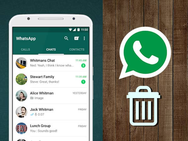Cómo recuperar mensajes de Samsung S8 WhatsApp con historial de mensajes