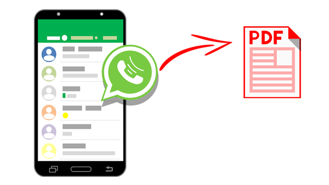 Cómo exportar el chat de WhatsApp a PDF