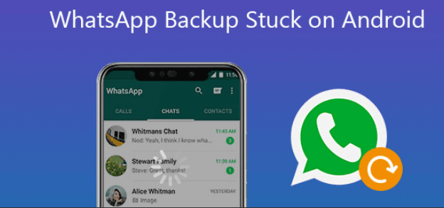 Copia de seguridad de WhatsApp atascada en Android