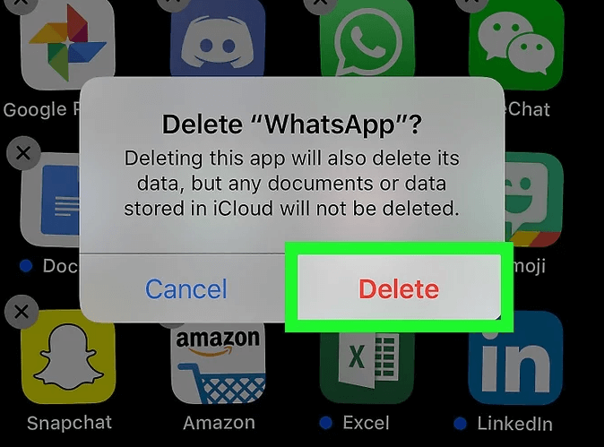 Limpia la caché de WhatsApp eliminando WhatsApp